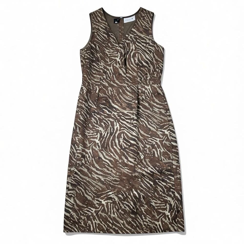 Banana Republic Zebra Print Maxi Dress